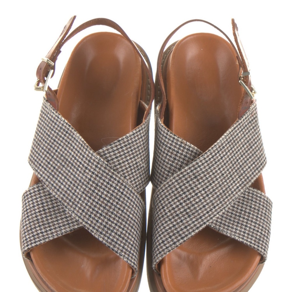 Stylish Brown and Tan Women's Sandals